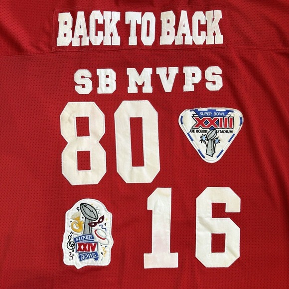 VTG Super Bowl XXIII Super Bowl XXIV Back to Back SB MVPS - Picture 4 of 16